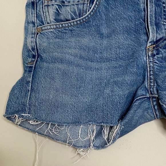 Citizens of Humanity Hidden Button Fly Jean Shorts, 25 - Picture 5 of 12
